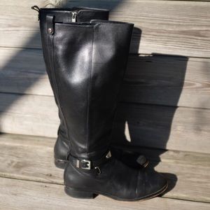 Micheal Kors MK Leather Arley Riding Boot